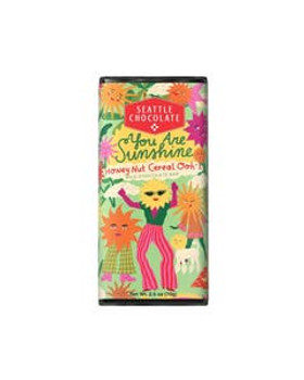 Seattle Chocolate You are Sunshine Truffle Bar 2.5 oz Seattle Chocolate You are Sunshine Truffle Bar 2.5 oz