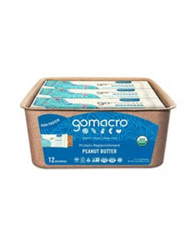 GoMacro Peanut Butter MacroBar 12 (2.3 oz.) pack GoMacro Peanut Butter MacroBar 12 (2.3 oz.) pack