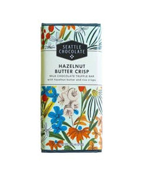 Seattle Chocolate Hazelnut Butter Crisp Truffle Bar 2.5 oz Seattle Chocolate Hazelnut Butter Crisp Truffle Bar 2.5 oz