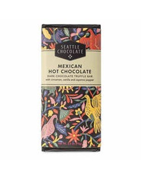 Seattle Chocolate Mexican Hot Chocolate Truffle Bar 2.5 oz Seattle Chocolate Mexican Hot Chocolate Truffle Bar 2.5 oz