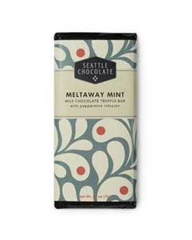 Seattle Chocolate Meltaway Mint Truffle Bar 2.5 oz Seattle Chocolate Meltaway Mint Truffle Bar 2.5 oz