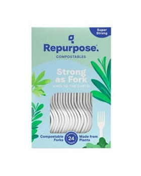 Repurpose Compostable Plastic Forks 24 count Repurpose Compostable Plastic Forks 24 count