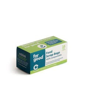 For Good Compostable 3 Gallon Trash Bags 25 count For Good Compostable 3 Gallon Trash Bags 25 count