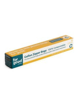For Good Compostable Gallon Bags 15 count For Good Compostable Gallon Bags 15 count