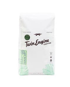Twin Engine Coffee Organic Estate Breakfast Whole Bean Coffee 2.2 lbs. Twin Engine Coffee Organic Estate Breakfast Whole Bean Coffee 2.2 lbs.