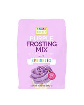 Color Kitchen Purple Frosting Mix with Sprinkles 11.96 oz. Color Kitchen Purple Frosting Mix with Sprinkles 11.96 oz.