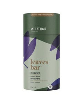 Attitude Leaves Bar Herbal Musk Deodorant 3 oz. Attitude Leaves Bar Herbal Musk Deodorant 3 oz.