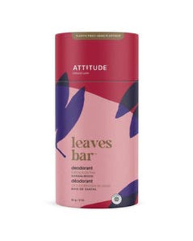 Attitude Leaves Bar Sandalwood Deodorant 3 oz. Attitude Leaves Bar Sandalwood Deodorant 3 oz.