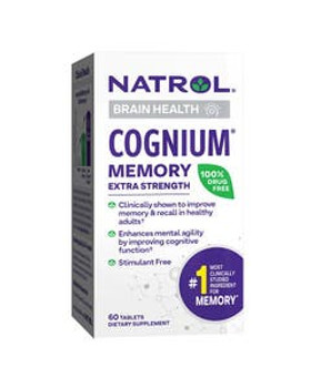 Natrol Cognium Memory Extra Strength Tablets 60 count Natrol Cognium Memory Extra Strength Tablets 60 count