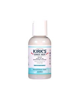 Kirk's Fragrance-Free 3-in-1 Nourishing Cleanser 2 fl. oz. Kirk's Fragrance-Free 3-in-1 Nourishing Cleanser 2 fl. oz.