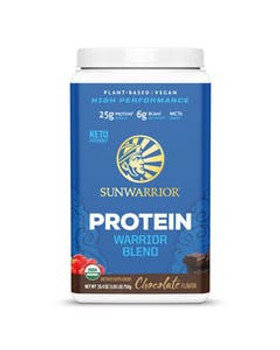 Sunwarrior Chocolate Warrior Blend Protein Powder 26.4 oz.