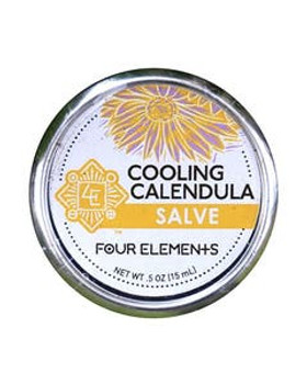 Four Elements Cooling Calendula Salve 0.5 oz. Four Elements Cooling Calendula Salve 0.5 oz.