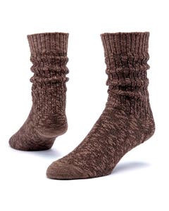 Maggie's Organics Ragg Solid Socks Chestnut, M