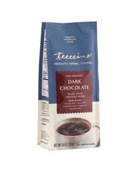 Teeccino Dark Chocolate Herbal Coffee 10 oz