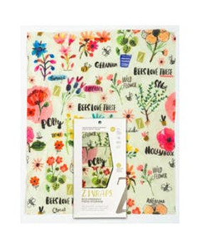 Z Wraps 3-Pack Bees Love These Beeswax Wraps (Small, Medium & Large)