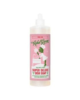 Rebel Green Pink Lilac Deluxe Dish Soap 16 fl. oz. Rebel Green Pink Lilac Deluxe Dish Soap 16 fl. oz.