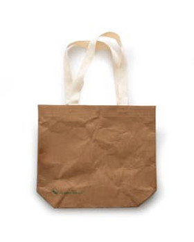 Greener Things Kraft Paper Tote Greener Things Kraft Paper Tote