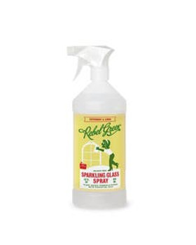 Rebel Green Peppermint & Lemon Glass Cleaner 32 fl. oz.