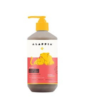 Alaffia Coconut Strawberry Shampoo & Body Wash 16 fl. oz. Alaffia Coconut Strawberry Shampoo & Body Wash 16 fl. oz.