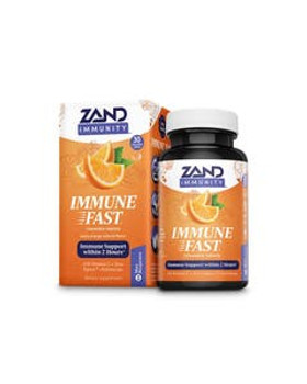 Zand Immunity Immune Fast Orange Chewable Tablets 30 count