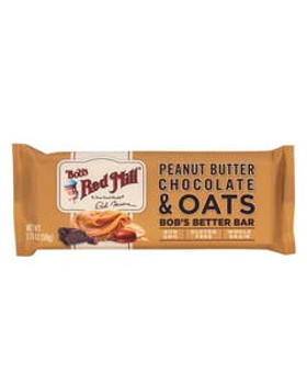 Bob's Red Mill Peanut Butter Chocolate & Oats Bob's Bar 12 (1.76 oz.) bars