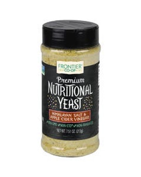Frontier Co-op Himalayan Salt & Vinegar Nutritional Yeast Blend 7.51 oz. Frontier Co-op Himalayan Salt & Vinegar Nutritional Yeast Blend 7.51 oz.