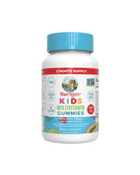 MaryRuths Strawberry Papaya Super Punch Kids Multivitamin Gummies 60 count MaryRuths Strawberry Papaya Super Punch Kids Multivitamin Gummies 60 count