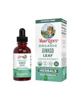 MaryRuths Organic Ginkgo Leaf Liquid Drops 1 fl. oz. MaryRuths Organic Ginkgo Leaf Liquid Drops 1 fl. oz.