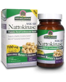 Nature's Answer Nattokinase 100 mg 2000FU 60 capsules