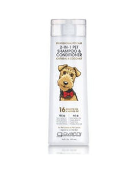Giovanni Oatmeal & Coconut Professional 2-in-1 Pet Shampoo & Conditioner 16 fl. oz. Giovanni Oatmeal & Coconut Professional 2-in-1 Pet Shampoo & Conditioner 16 fl. oz.