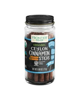Frontier Co-op Ceylon Cinnamon Sticks, Regenerative Organic Certified® 0.60 oz. Frontier Co-op Ceylon Cinnamon Sticks, Regenerative Organic Certified® 0.60 oz.