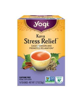 Yogi Tea Organic Kava Stress Relief Tea 16 tea bags