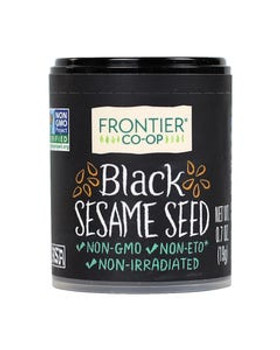 Frontier Black Sesame Seed 0.7 oz. Frontier Black Sesame Seed 0.7 oz.