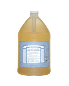 Dr. Bronner's 18-in-1 Baby Mild Castile Soap 1 gallon Dr. Bronner's 18-in-1 Baby Mild Castile Soap 1 gallon