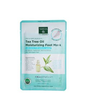 Earth Therapeutics Tea Tree Oil Moisturizing Foot Mask 1 pair Earth Therapeutics Tea Tree Oil Moisturizing Foot Mask 1 pair
