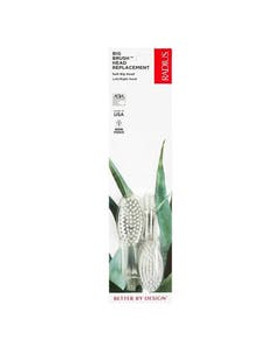 Radius Original Big Brush Replacement Heads 2-pack Radius Original Big Brush Replacement Heads 2-pack