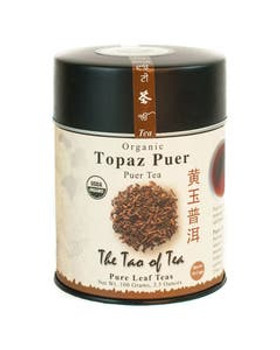 The Tao of Tea Topaz Puer Loose Leaf Tin 3.5 oz. The Tao of Tea Topaz Puer Loose Leaf Tin 3.5 oz.