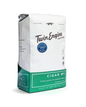 Twin Engine Coffee Organic Ground Cigar No. 1 Medium Coffee 14 oz. Twin Engine Coffee Organic Ground Cigar No. 1 Medium Coffee 14 oz.