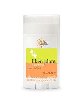 Earth Science Liken Plant Unscented Deodorant 2.45 oz. Earth Science Liken Plant Unscented Deodorant 2.45 oz.