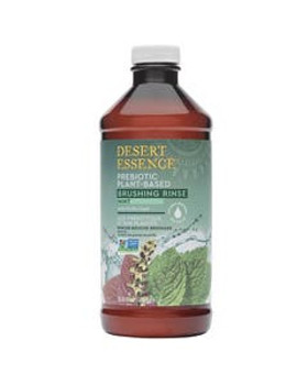 Desert Essence Prebiotic Plant-Based Mint Brushing Rinse 15.8 fl. oz.