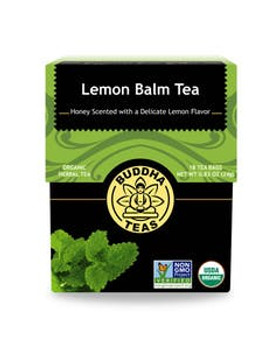 Buddha Teas Lemon Balm Organic Herbal Tea 18 tea bags Buddha Teas Lemon Balm Organic Herbal Tea 18 tea bags