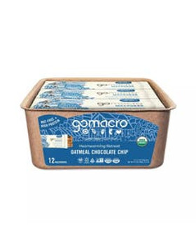 GoMacro Oatmeal Chocolate Chip MacroBar 12 (2.3 oz.) pack GoMacro Oatmeal Chocolate Chip MacroBar 12 (2.3 oz.) pack