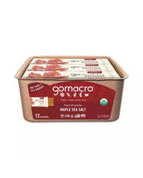 GoMacro Maple Sea Salt MacroBar 12 (2.3 oz.) pack GoMacro Maple Sea Salt MacroBar 12 (2.3 oz.) pack