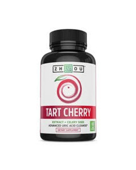 Zhou Tart Cherry Extract + Celery Seed 60 VegCaps Zhou Tart Cherry Extract + Celery Seed 60 VegCaps