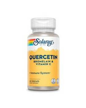 Solaray Quercetin Bromelain & Vitamin C 60 VegCaps Solaray Quercetin Bromelain & Vitamin C 60 VegCaps