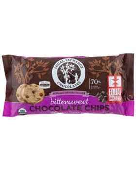Equal Exchange Organic Bittersweet Chocolate Chips (70% Cacao) 10 oz. Equal Exchange Organic Bittersweet Chocolate Chips (70% Cacao) 10 oz.