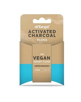 Dr. Tung's Activated Charcoal Floss 30 yards Dr. Tung's Activated Charcoal Floss 30 yards