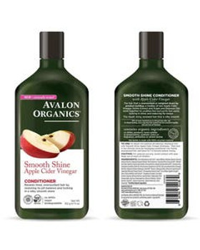 Avalon Organics Apple Cider Vinegar Smooth Shine Conditioner 11 fl. oz. Avalon Organics Apple Cider Vinegar Smooth Shine Conditioner 11 fl. oz.