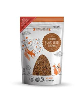 Karmalize.Me Brown Organic Flax Seed 6 oz. Karmalize.Me Brown Organic Flax Seed 6 oz.