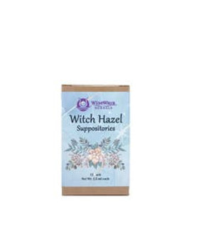 WiseWays Herbals Witch Hazel Suppositories 12 pack WiseWays Herbals Witch Hazel Suppositories 12 pack